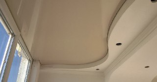 Натяжной потолок на балкон Минусинск, цена 6170 руб.
