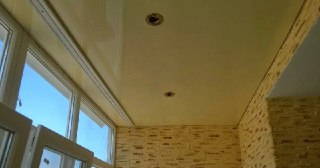 Натяжной потолок на балкон Минусинск, цена 6170 руб.