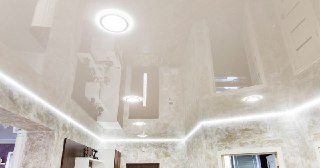 Натяжной ПВХ потолок Минусинск, цена от 2098 руб.