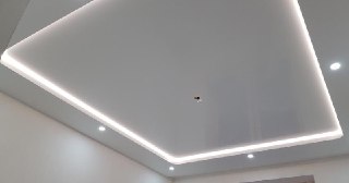Светодиодные натяжные потолки Минусинск, цена от 1543 руб.